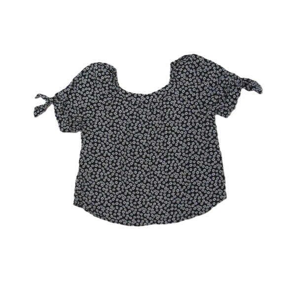 Karen Kane Plus Size 2X Printed Square Neck Top Ditsy Floral Print Prairie USA - Picture 2 of 8